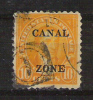 P723.-.PANAMA- CANAL ZONE- 1925-26 -  SCOTT#: 87 - MONROE - WASHINGTON  .-. SCV $ 12.00 - - Canal Zone