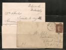 UK - 18763 COVER W/ Full Letter From  REDDITCH, Back ASTWOOD BANK CDS Cancel - 1d Plate 155 - Briefe U. Dokumente