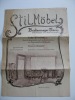 Stillmöbel Buckenmeyer Frères Bischheim & Schletstadt /Selestat  Catalogue De Mobilier De 4 Pages - Cataloghi