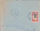 YABASSI - R - CAMEROUN - 1956 - COLONIES FRANCAISES - AFRIQUE - AVION - LETTRE - MARCOPHILIE - Cartas & Documentos