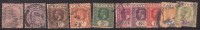 Ceylon Used Old Lot , QV, Edward, King George V, As Scan - Ceylon (...-1947)