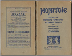 Montjoie  Chants Populaires & Chants Scouts   253 Pages - Scouting