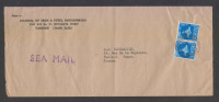 India 1965  COVER TO FRANCE  # 28903 Inde Indien - Covers & Documents