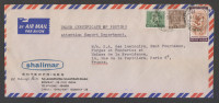 India 1974  COVER TO FRANCE  # 28902 Inde Indien - Briefe U. Dokumente