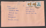 India 1991  COVER TO UNITED KINGDOM # 28814 Inde Indien - Briefe U. Dokumente