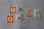 1955 DEUTSCHE BUNDESPOST 6 STAMPS TIMBRES DE BERLIN EN NEUF * ET EN ** No 131 ** ALLEMAGNE - Ungebraucht