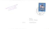 Cover / Brief / Lettre 1973 Mi 351 Postman / Postreiter / Facteur à Cheval - Lettres & Documents
