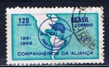 BR+ Brasilien 1966 Mi 1102 Allianz Für Den Fortschritt - Usati