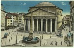 ITALY - ROMA, Pantheon, Old Postcard - Panteón