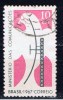 BR+ Brasilien 1967 Mi 1138 Post- Und Fernmeldeministerium - Usati