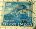 India 1965 Electric Locomotive 10p - Used - Used Stamps