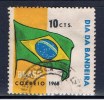 BR+ Brasilien 1968 Mi 1196 Tag Der Flagge - Gebruikt