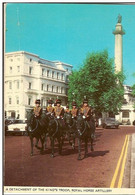 LONDON-A DETACHMENT OF KING'S TROOP-ROYAL HORSE ARTILLERY-CAVALIERS D'ARTILLERIE - Buckingham Palace
