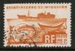 ST.PIERRE & MIQUELON   Scott # 337  VF USED - Oblitérés