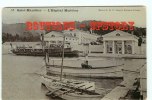 83 - SAINT MANDRIER - Hopital Maritime - Rare Carte Aqua Photo Tirage Au Bromure - Bateau - Boat - Dos Scané - Saint-Mandrier-sur-Mer