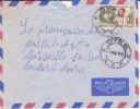 OYEM - GABON - 1956 - COLONIES FRANCAISES - AFRIQUE - AVION - LETTRE - MARCOPHILIE - Other & Unclassified