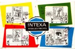 Buvard "Intexa Pour Tous Les Tricots"  (avec Traces D'utilisation)-Envoi Gratuit Pour La France - Textile & Clothing