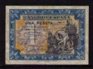 ESPAÑA 1940 - BILLETE DE 1 PESETA (1 DE JUNIO) SIN SERIE - MUY BONITO - 1-2 Pesetas