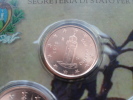 2010 - 1 Centime Euro San Marino - Saint Marin - Scellée Du Coffret BU - San Marino