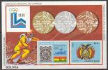 Bolivia Winter Olympic Games Lake Placid 1980 Block MNH - Winter 1980: Lake Placid