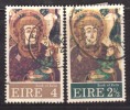 Ireland 2v Used, Madonna And Child, Christmas, Art, Paintng. 1972 - Gebruikt