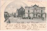 Gruss Aus Neubukow In Mecklenburg Keneser Strasse Belebt Girlanden An Hauswand 26.3.1902 - Wismar