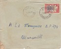 AYOS - CAMEROUN - 1956 - COLONIES FRANCAISES - AFRIQUE - AVION - LETTRE - MARCOPHILIE - Lettres & Documents