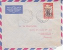 Cameroun,Nanga-Eboko,1956           ,  Colonies,lettre,récolte Des Bananes - Cartas & Documentos