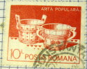 Romania 1982 Popular Handicrafts Water Buckets 10l - Used - Usado