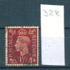 25K328 // - I CS - Perfin Perfores Perforiert Perforati Perforadas Great Britain Grande-Bretagne Grossbritannien - Perfin