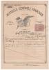 FACTURE   MUTUELLE GENERALE FRANCAISE  Avenant Contrat D' Assurance  LE MANS 1902  -- P3 - Banque & Assurance