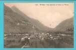 SVIZZERA MARTIGNY VUE GENERALE ET VALLE DU RHONE CARTOLINA FORMATO PICCOLO  NON VIAGGIATA - Martigny