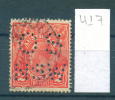 25K417 // - OS NSW - King George V , Australia Australien Australie - Perfin Perfores Perforiert Perforati Perforadas - Perfins