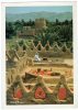 CPM 17 X 12       ARABIE SAOUDITE  SAUDI ARABIA     TERRACE OF A TRADITIONNAL CLAY HOUSE    TERRASSE MAISON ENFANT TAPIS - Arabie Saoudite