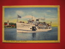 Steamer Mackinac Islander  Arnold Line  1949 Cancel Crease  ---=====  === Ref--286 - Autres & Non Classés