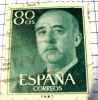 Spain 1955 General Franco 80cts -used - Used Stamps