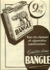 Reclame Uit Oud Magazine - Cigarettes Américaines BANGLE - Olifant - éléphant - A4 Formaat - Documenten