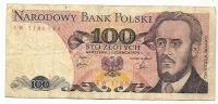 100 Zlotych - 1979 - Polonia