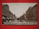 Michigan > Grand Rapids   Trolleys On Canal Street 1909 Cancel ---  --  == Ref 287 - Grand Rapids