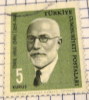 Turkey 1964 Cultural Celebrities Izmirli 5k = Used - Used Stamps