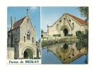Cp, 37, Aux Env. De Tours, Ferme Médiévale De Meslay, Multi-Vues, écrite 1968 - Other & Unclassified