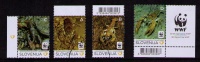 ESLOVENIA 2011 - CRUSTACEOS - WWF - 4 SELLOS - Crostacei