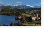 Spiez Am Thunersee Mit Schloss Dreispitz Und Blümlisalp 1964 - Spiez