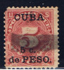 C+ Kuba Puerto-Principe 1900 Mi 3 Portomarke - Used Stamps