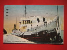 - Michigan >Steamer Alex McDougall Ice Covered Soo Mi  1914 Cancel --   -- Ref 288 - Otros & Sin Clasificación