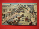 - Michigan >Mackinac Island Main Street  Linen 1952 Cancel   --   -- Ref 288 - Dearborn