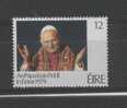 IRLANDE Yvert 410 Série Complète Neuve ** MNH Luxe Visite Du Pape Jean Paul II - Unused Stamps