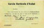 AUBEL 1932 Cercle Horticole - Aubel