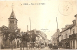 D95 - DEUIL - PLACE ET RUE DE L'EGLISE - En L'état Taches Voir Scan - Deuil La Barre