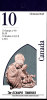 Canada Christmas 1995 Capital Sculpture, The Nativity  1585a In Cover BK 187 Open MNH - Libretti Completi